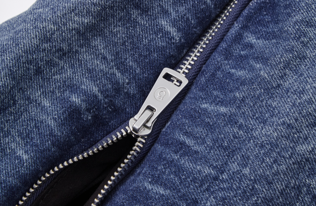 13DE MARZO Bear Denim Jacket  Tote Bag Blue - 13DE MARZO