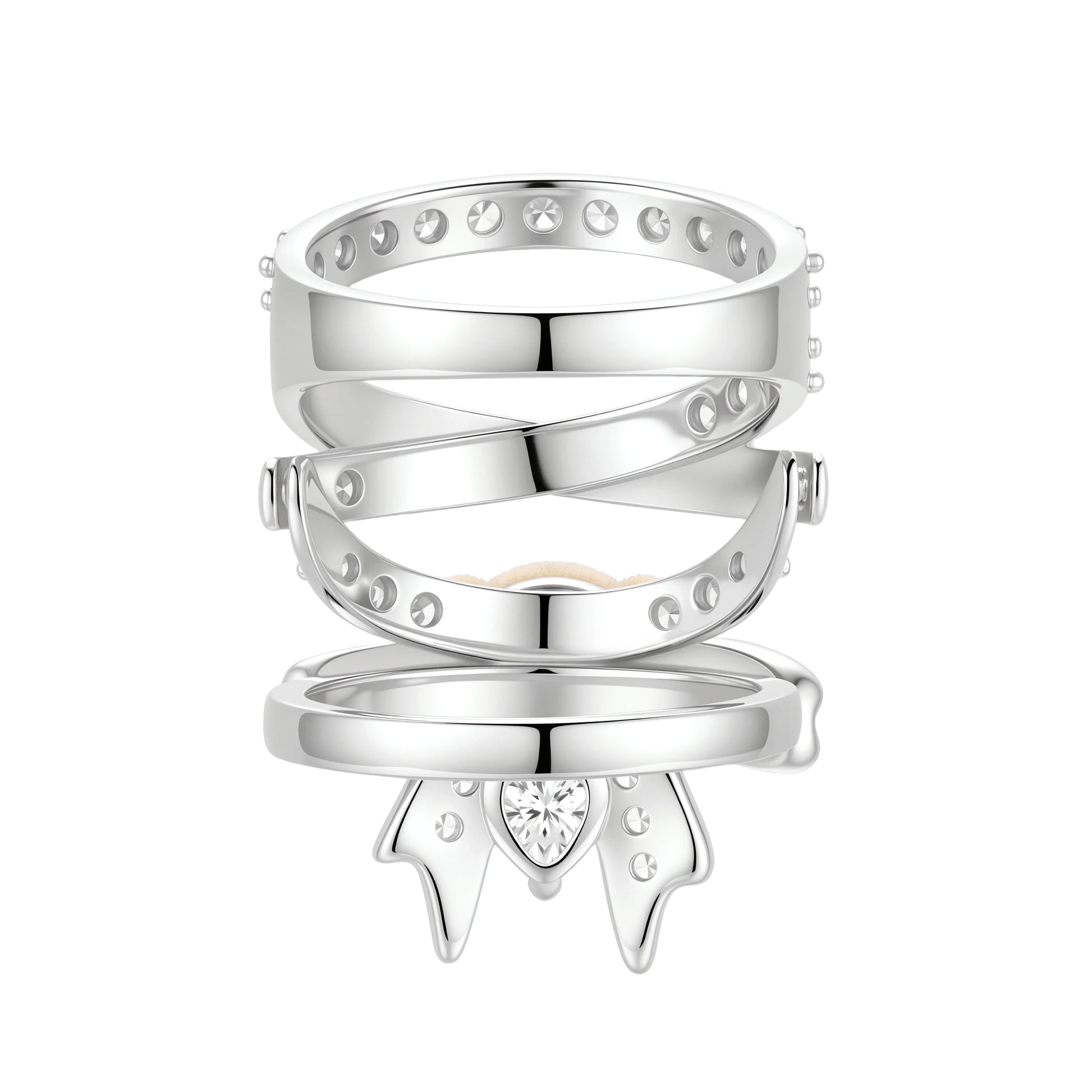 13DE MARZO Starlight Bear Movable Ring - 13DE MARZO