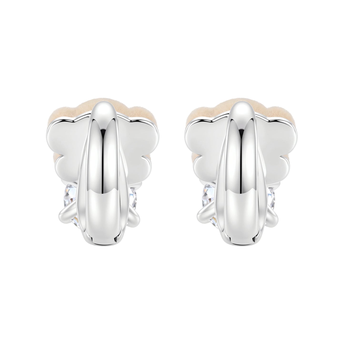 13DE MARZO Bear Star Sparkle Earrings