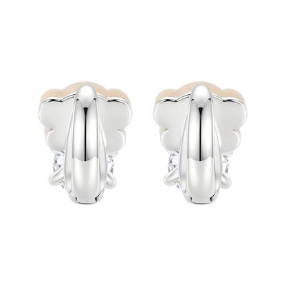 13DE MARZO Bear Star Sparkle Earrings
