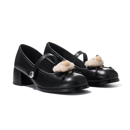 13DE MARZO High Heel Mary Jane Black - 13DE MARZO
