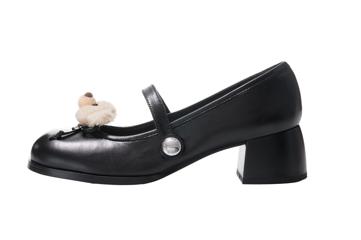 13DE MARZO High Heel Mary Jane Black - 13DE MARZO