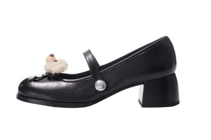 13DE MARZO High Heel Mary Jane Black - 13DE MARZO