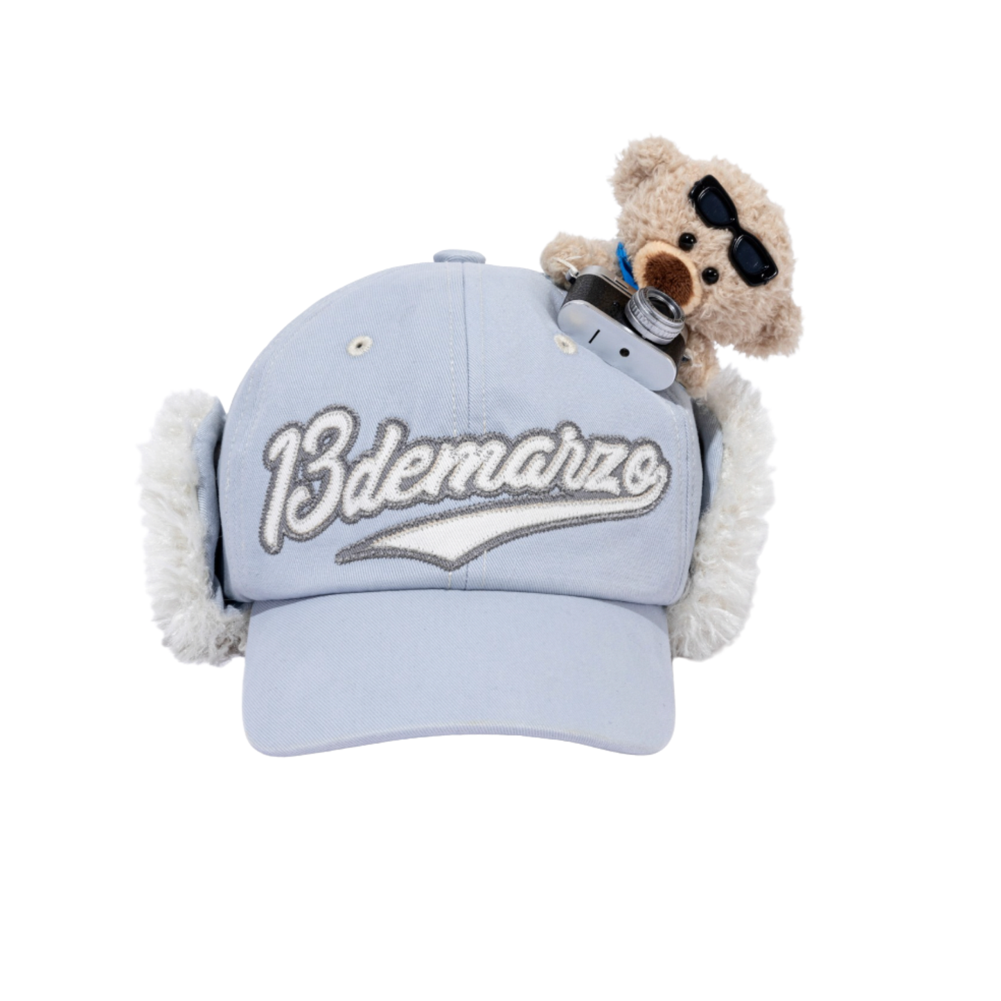 13DE MARZO BabyBear Travel Cap Blue - 13DE MARZO
