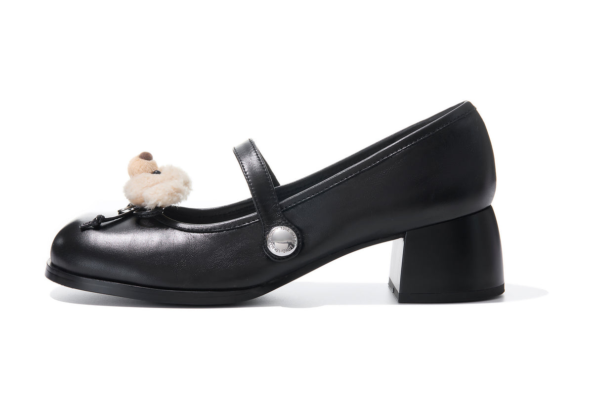 13DE MARZO High Heel Mary Jane Black - 13DE MARZO