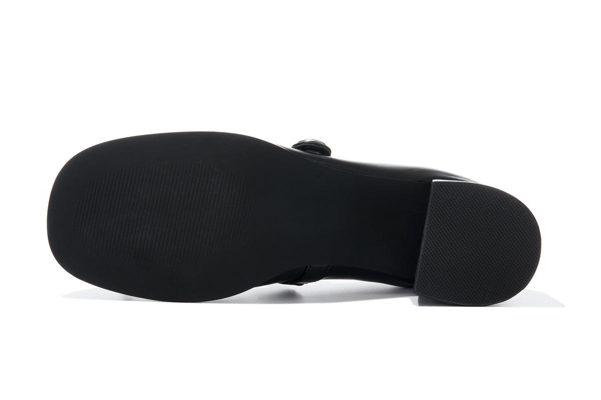 13DE MARZO High Heel Mary Jane Black - 13DE MARZO