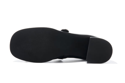13DE MARZO High Heel Mary Jane Black - 13DE MARZO