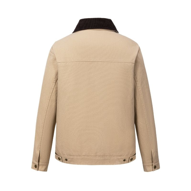 13DE MARZO Tailor Bear Hanger Cargo Jacket Khaki - 13DE MARZO