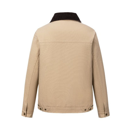 13DE MARZO Tailor Bear Hanger Cargo Jacket Khaki - 13DE MARZO