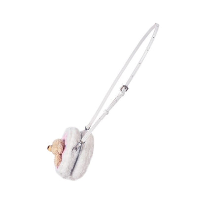 13DE MARZO BabyBear Donut Fuzzy Bag Beige - 13DE MARZO