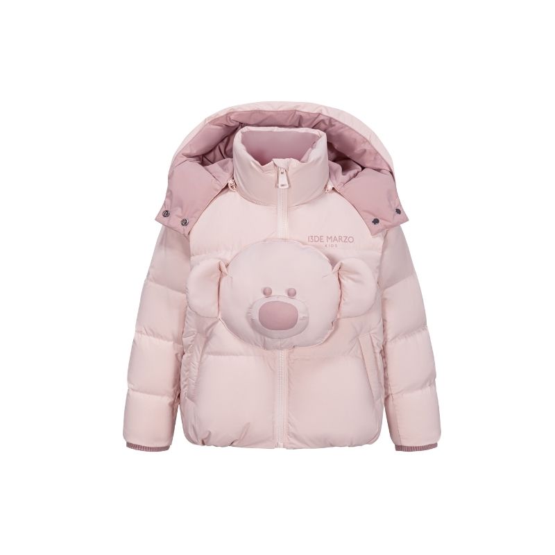 13DE MARZO BabyBear Face Down Jacket Pink - 13DE MARZO