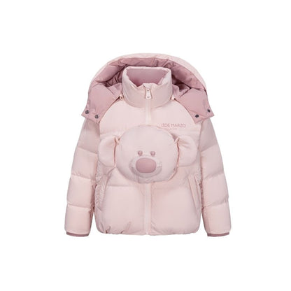13DE MARZO BabyBear Face Down Jacket Pink - 13DE MARZO