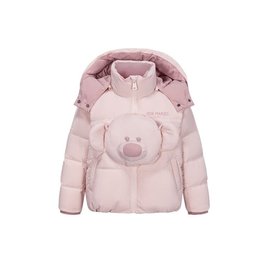13DE MARZO BabyBear Face Down Jacket Pink - 13DE MARZO