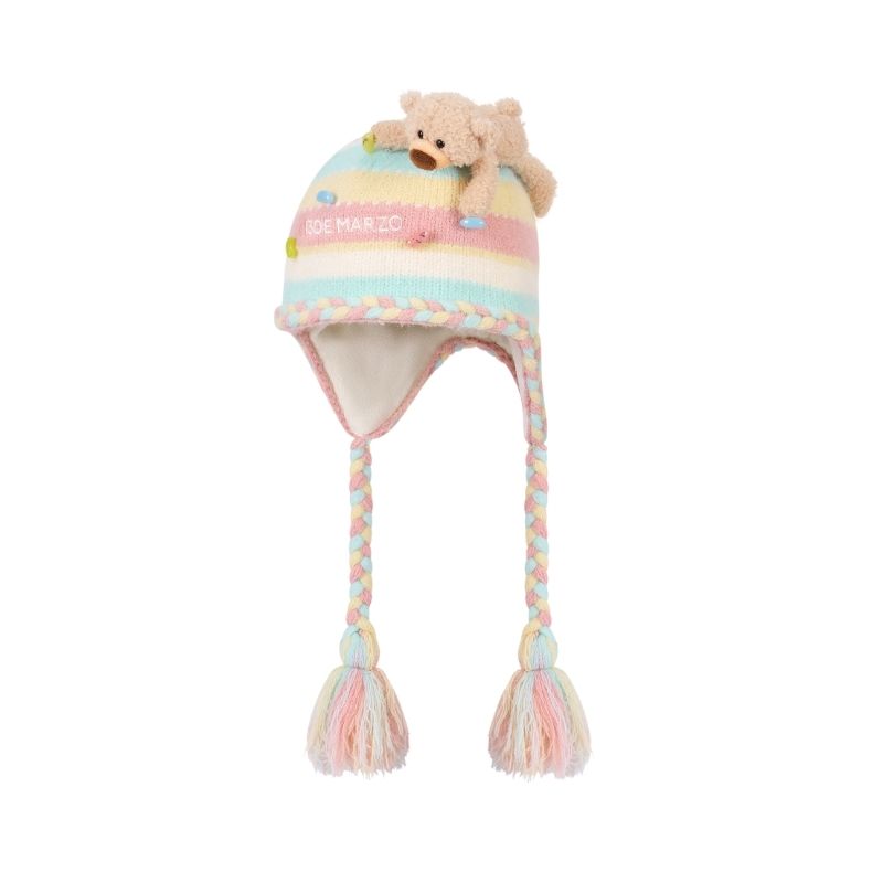 13DE MARZO Bear Sweet Bean Beanie - 13DE MARZO