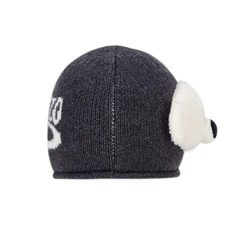 13DE MARZO Doozoo 3D Bear Beanie Dark Grey - 13DE MARZO