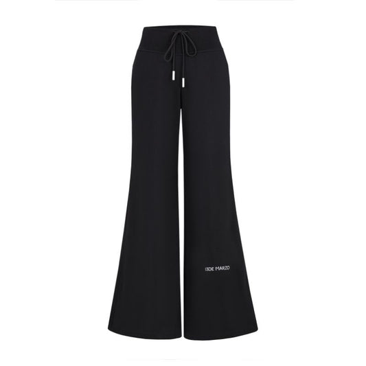 13DE MARZO Base Wide Flare Pants Black - 13DE MARZO