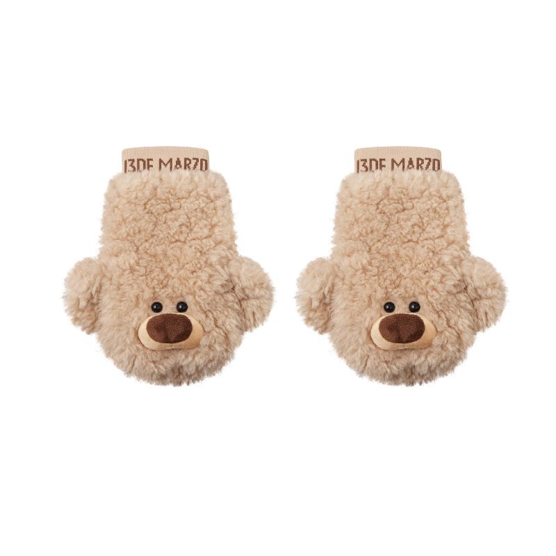 13DE MARZO Doozoo Bear Flipper Gloves - 13DE MARZO