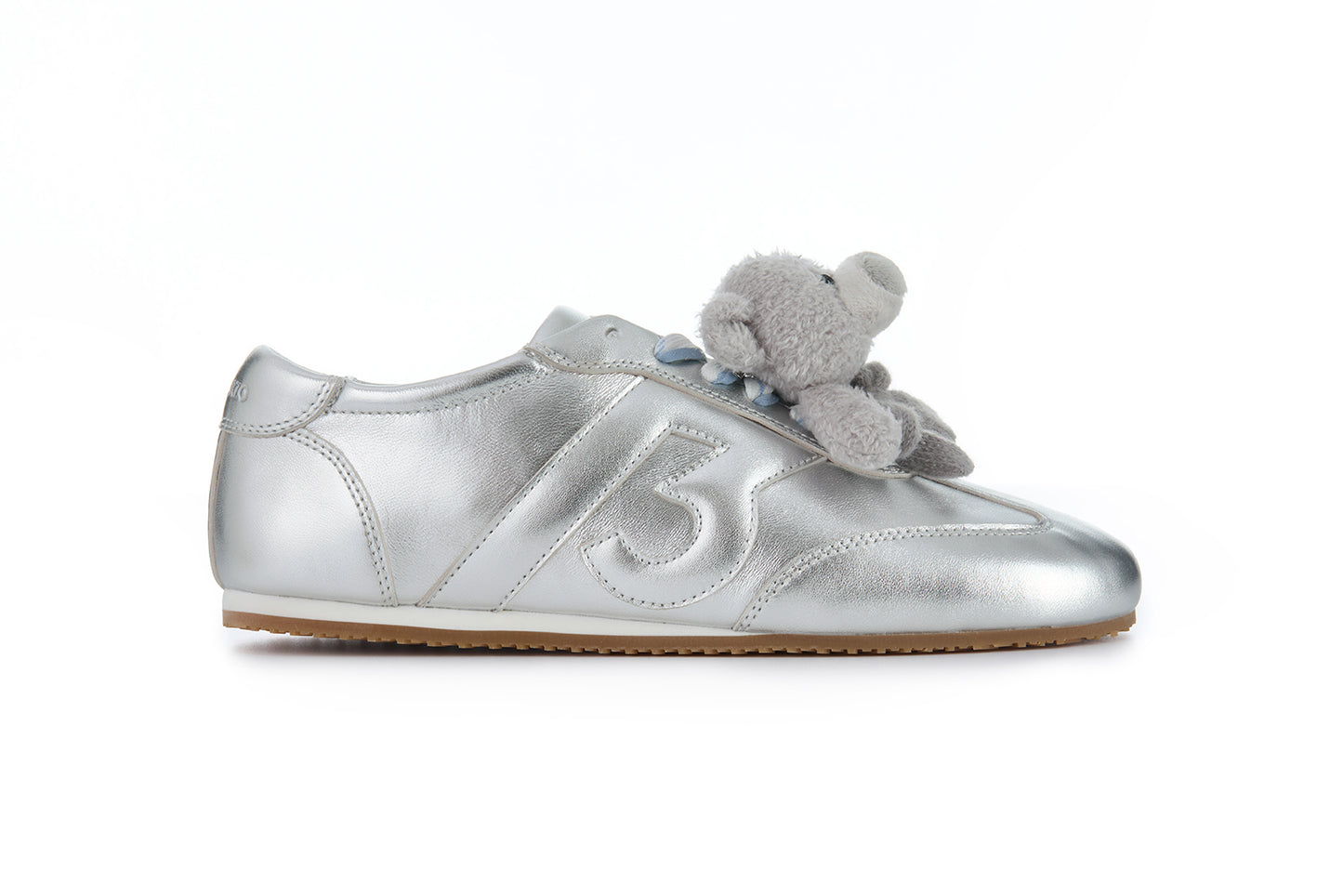 13DE MARZO Bear Training Thin Shoes Silver