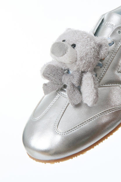 13DE MARZO Bear Training Thin Shoes Silver