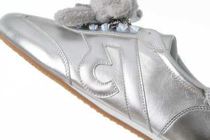 13DE MARZO Bear Training Thin Shoes Silver