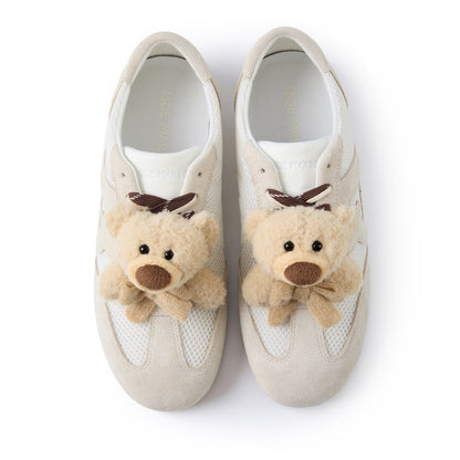 13DE MARZO Bear Training Shoes Beige - 13DE MARZO