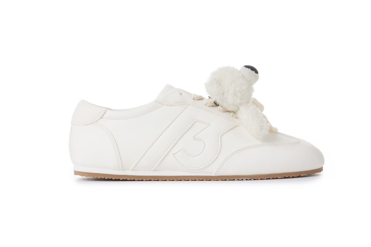 13DE MARZO Bear Training Thin Shoes White