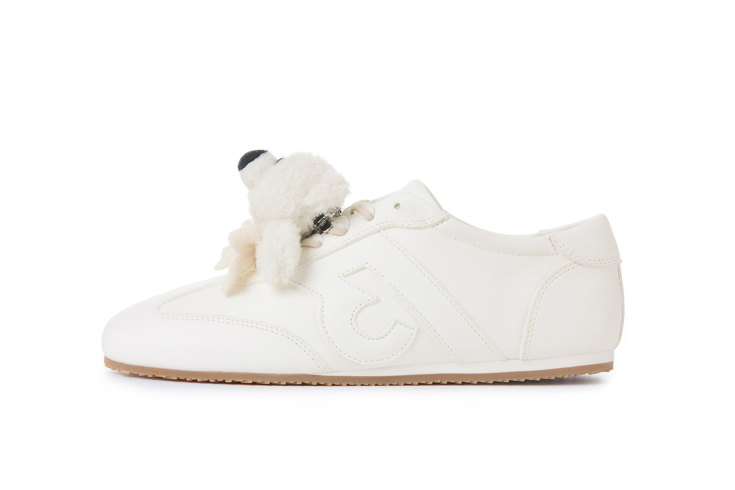 13DE MARZO Bear Training Thin Shoes White