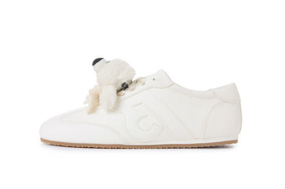 13DE MARZO Bear Training Thin Shoes White
