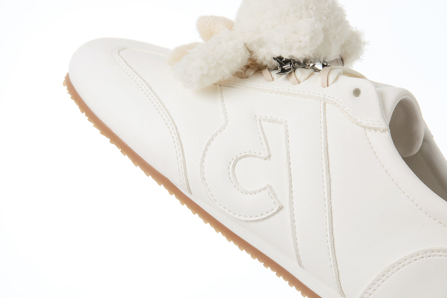 13DE MARZO Bear Training Thin Shoes White