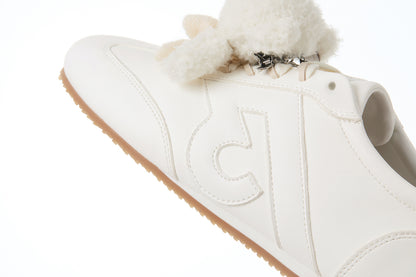 13DE MARZO Bear Training Thin Shoes White