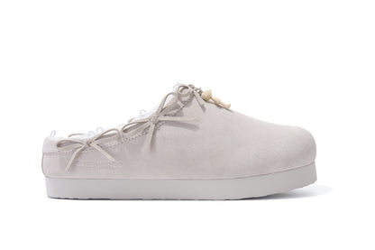 13DE MARZO Furry Birkenstock Mule Sand