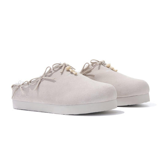 13DE MARZO Furry Birkenstock Mule Sand