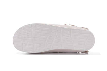 13DE MARZO Furry Birkenstock Mule Sand