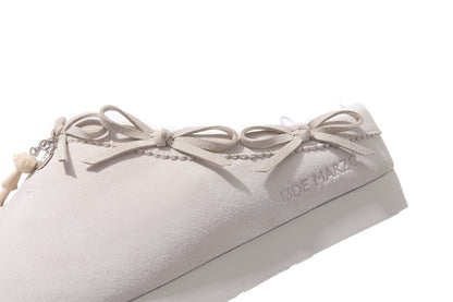 13DE MARZO Furry Birkenstock Mule Sand