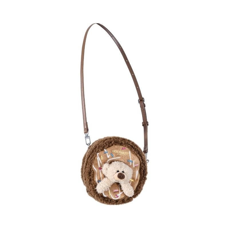 13DE MARZO BabyBear Donut Fuzzy Bag Brown - 13DE MARZO