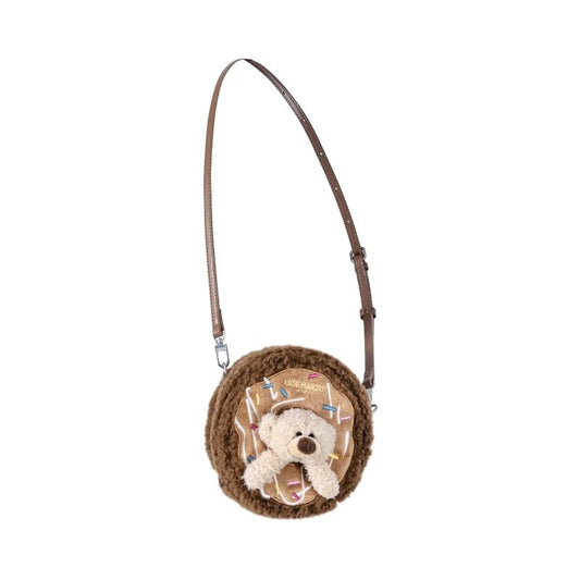 13DE MARZO BabyBear Donut Fuzzy Bag Brown - 13DE MARZO