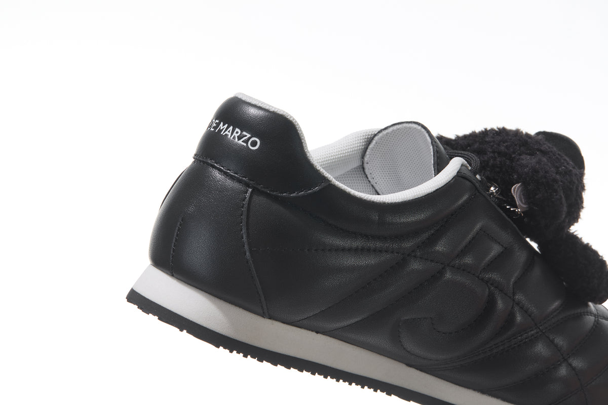 13DE MARZO Quilted Lightweight Casual Shoes Black - 13DE MARZO