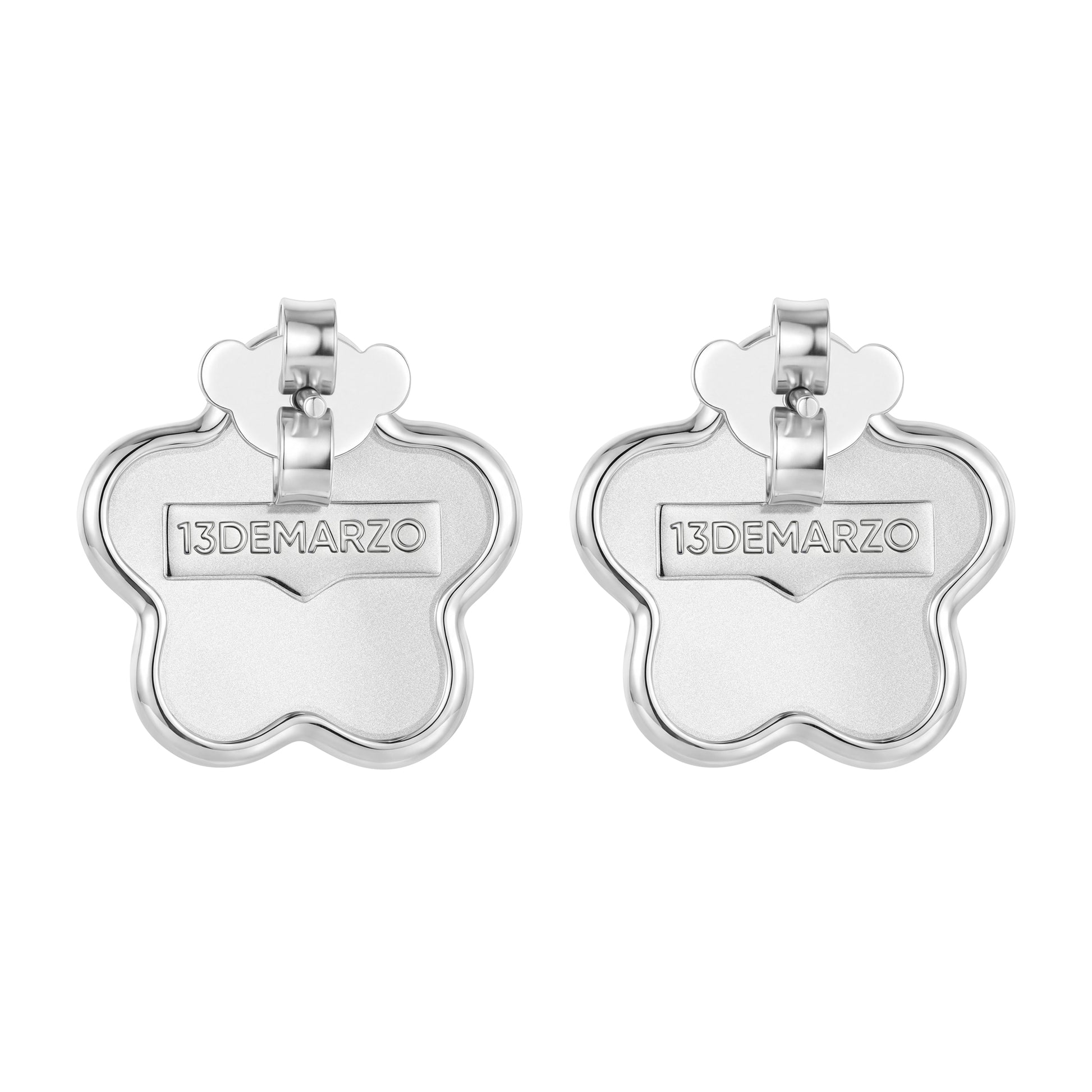 13DE MARZO Colorful Floral Bear Ear Studs - 13DE MARZO