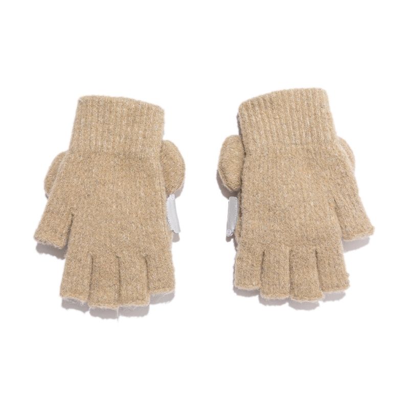 13DE MARZO Bear Two-Way Mittens - 13DE MARZO