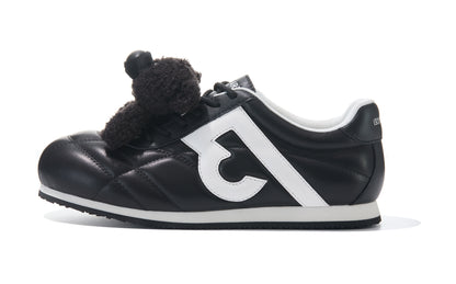 13DE MARZO Quilted Lightweight Casual Shoes Black - 13DE MARZO