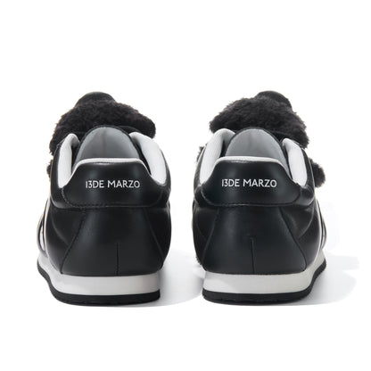 13DE MARZO Quilted Lightweight Casual Shoes Black - 13DE MARZO