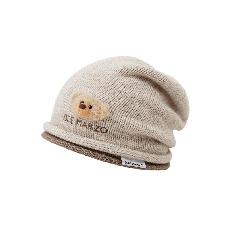 13DE MARZO Doozoo Slouchy Beanie Almond - 13DE MARZO
