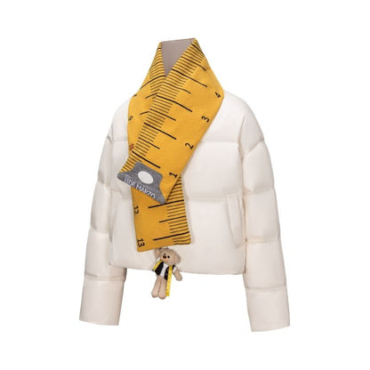 13DE MARZO Tailor Bear Ruler  Down Jacket Beige - 13DE MARZO