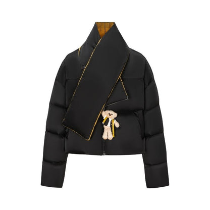 13DE MARZO Tailor Bear Ruler  Down Jacket Black - 13DE MARZO