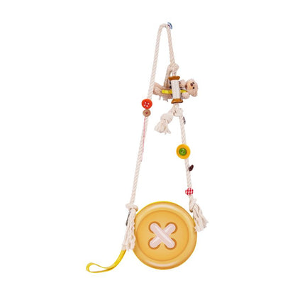 13DE MARZO Tailor Bear Button Bag Yellow - 13DE MARZO