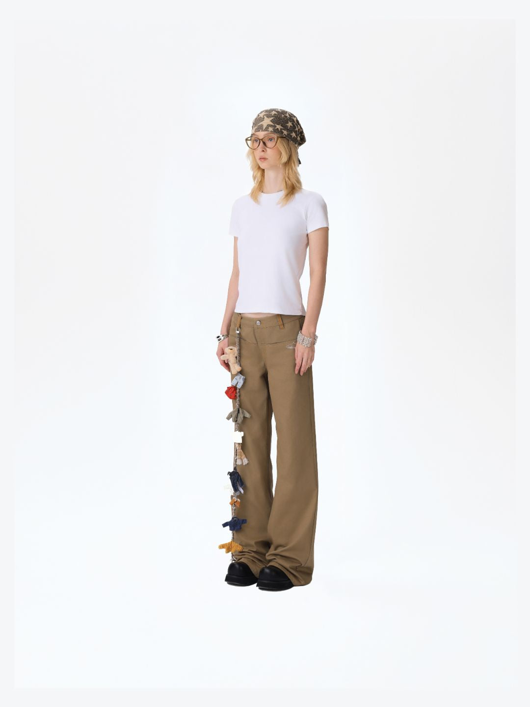 13DE MARZO Tailor Bear Hanger Cargo Pants Green - 13DE MARZO