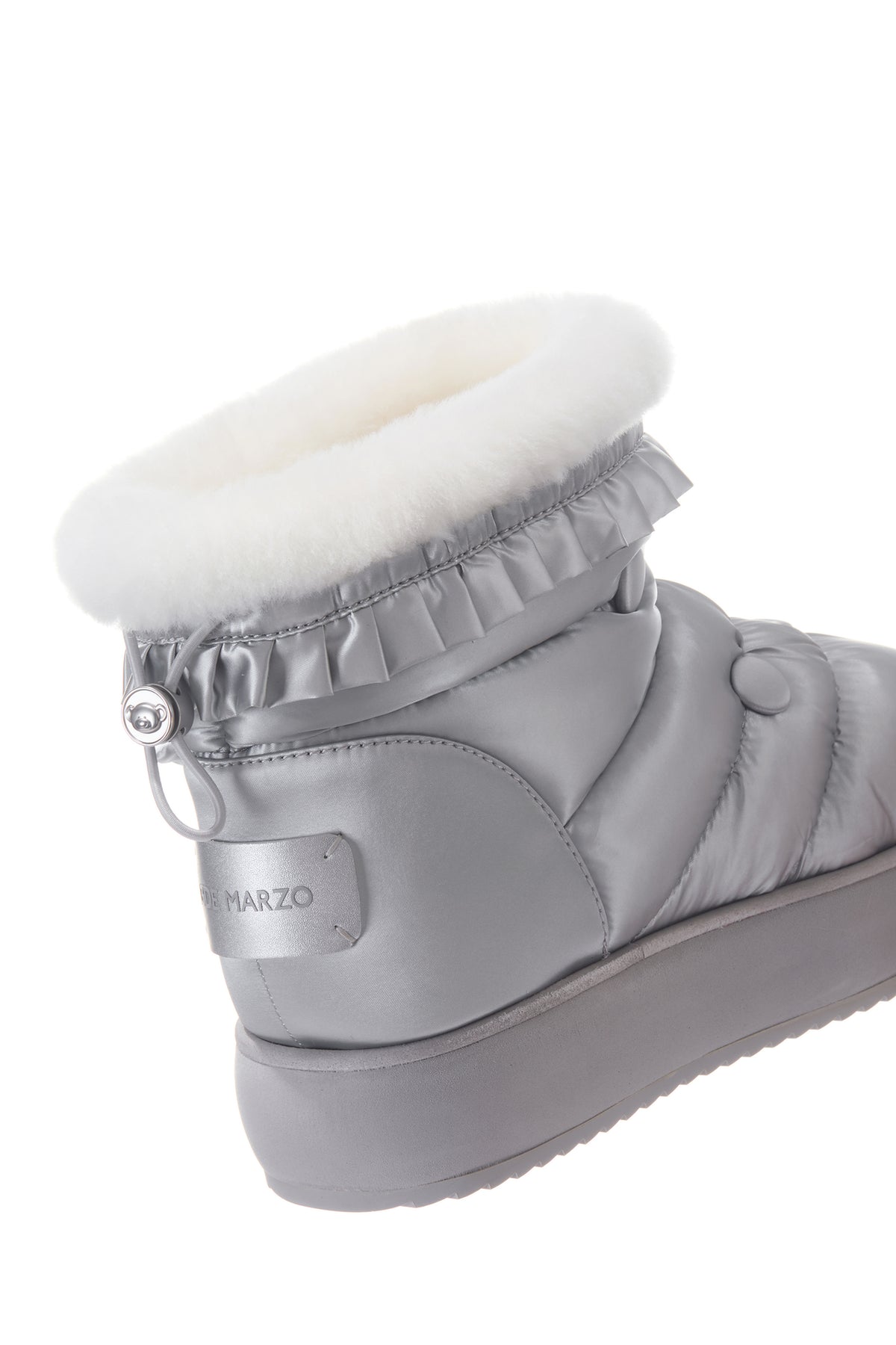 13DE MARZO Nighty Night Bear Snow Boots Silver