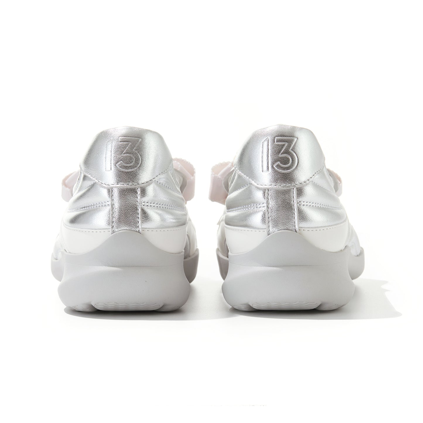 13DE MARZO Ballet Bear Sneakers Silver