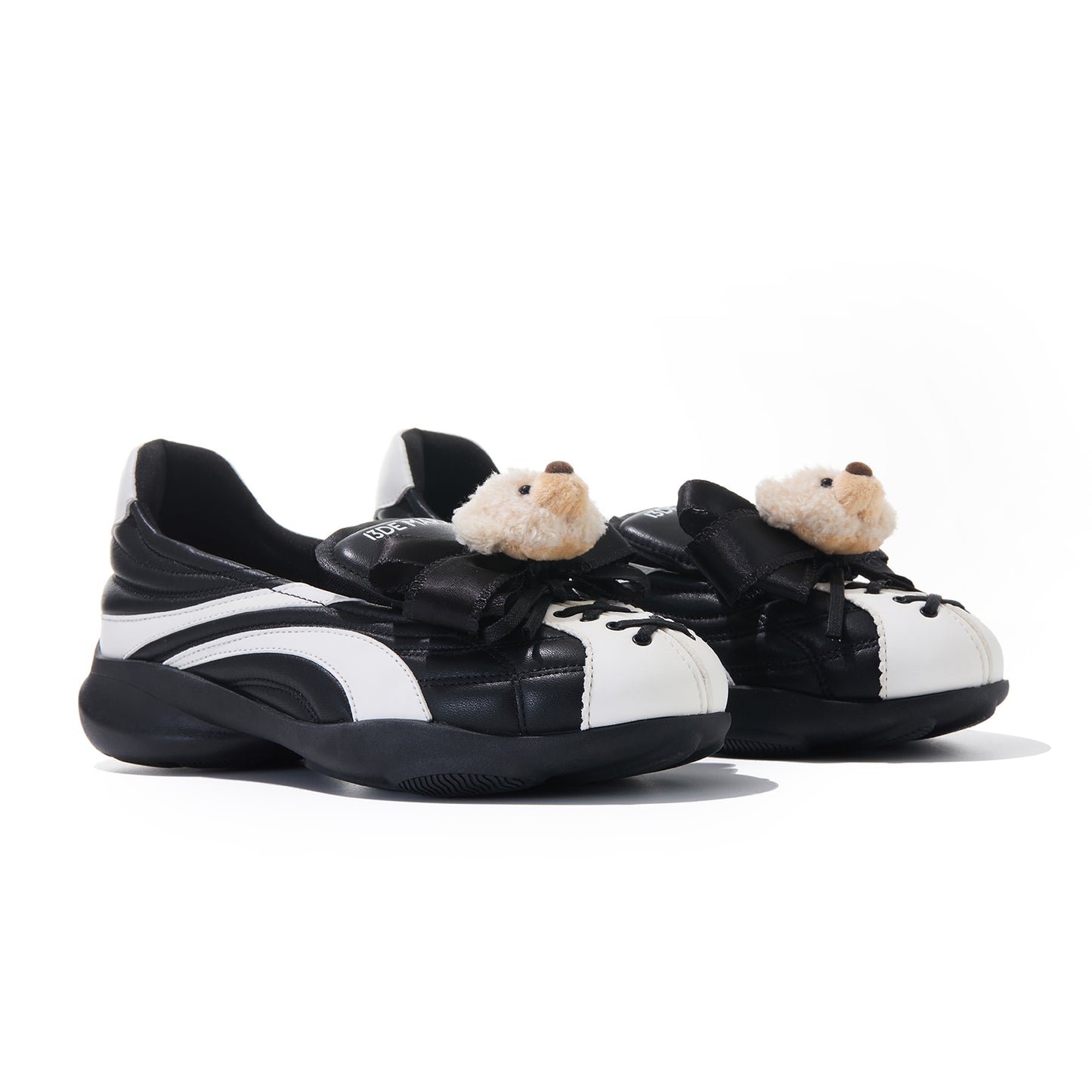 13DE MARZO Ballet Bear Sneakers Black