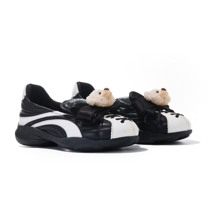 13DE MARZO Ballet Bear Sneakers Black